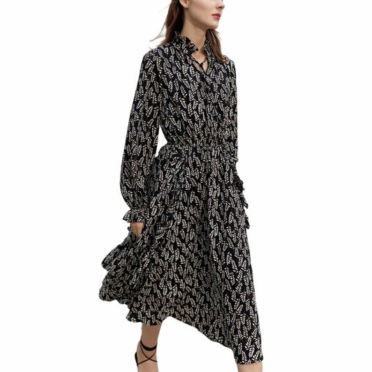 long floral dress