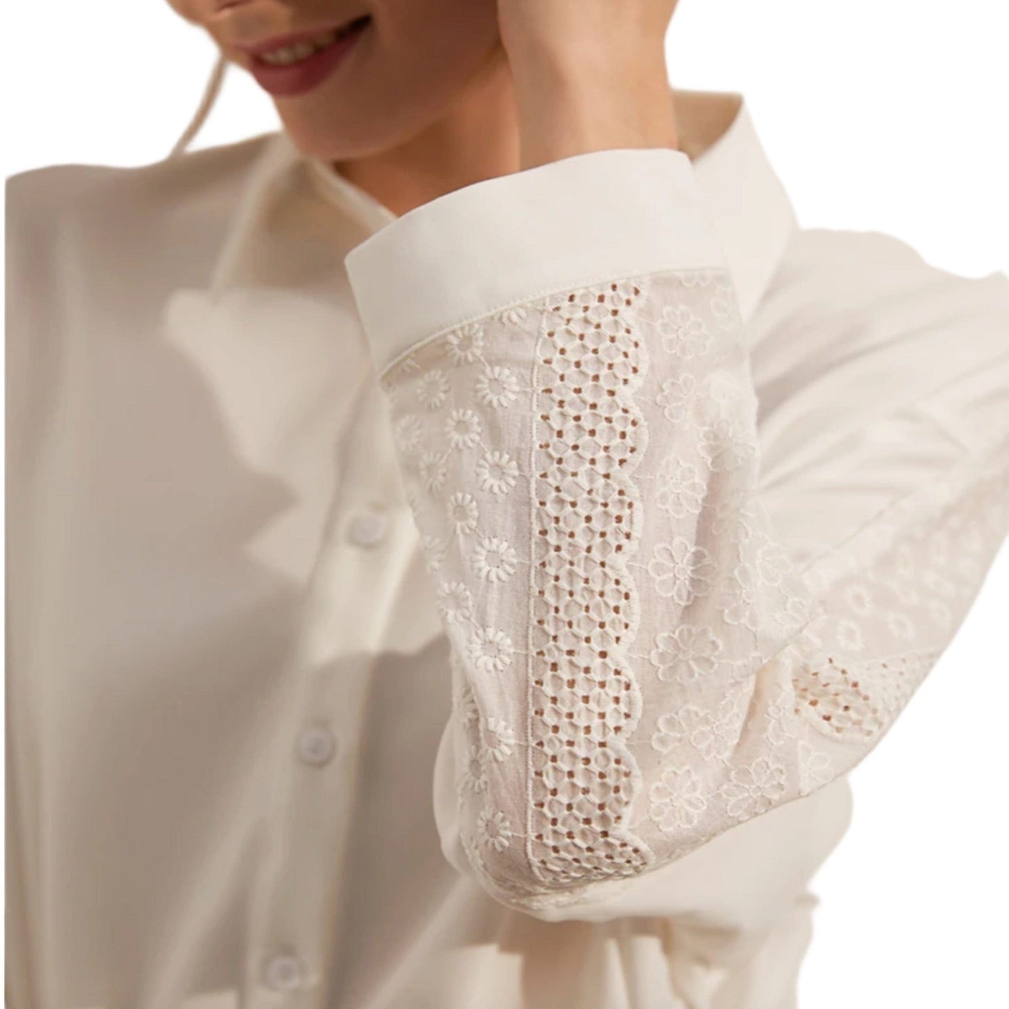 White belted dress 
